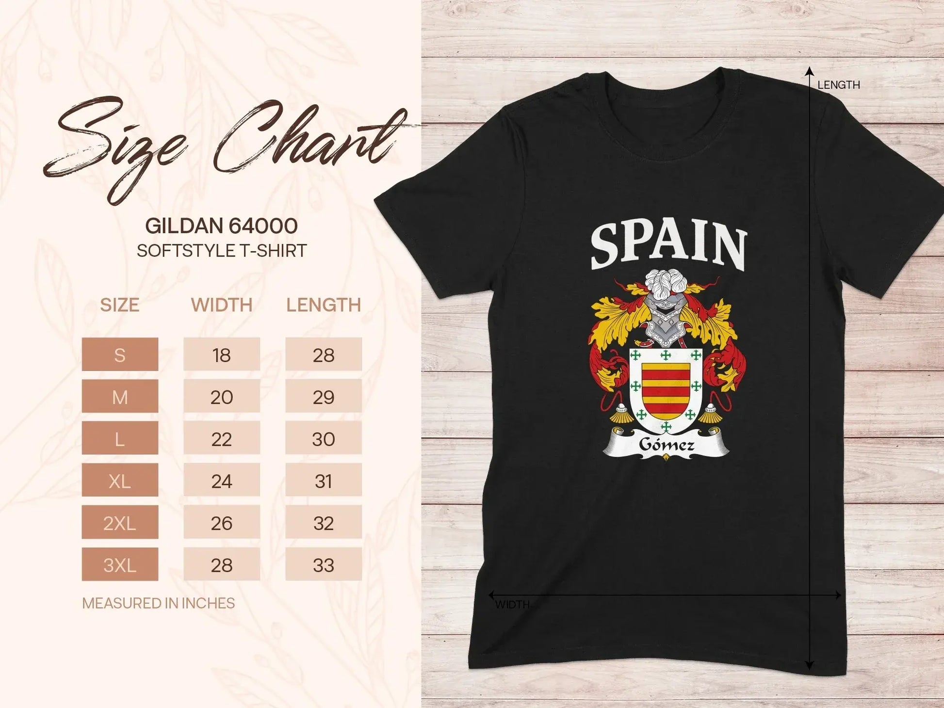 Spain Coat of Arms T-Shirt Comfortable Wearable product
