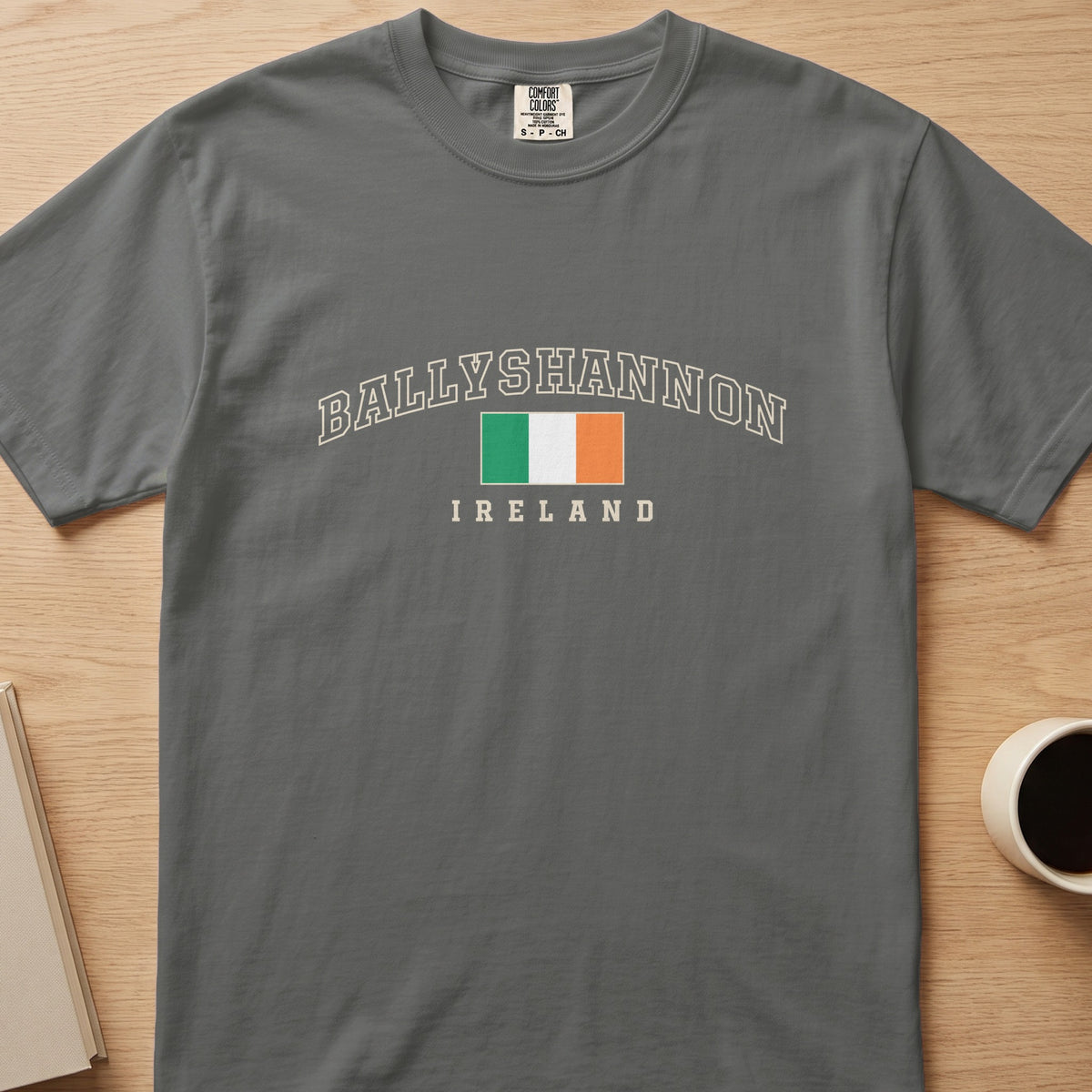 Ballyshannon Ireland T-shirt in Pepper