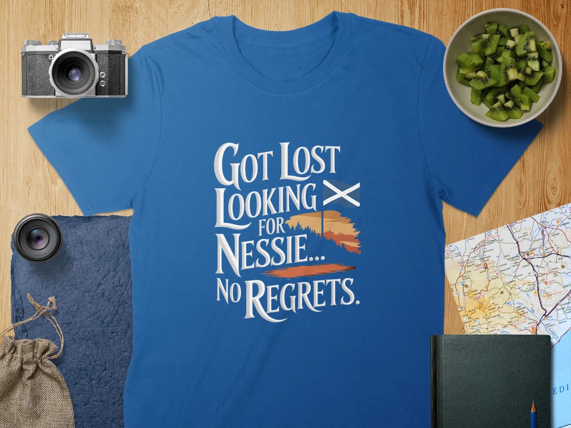 Got Lost Looking For Nessie No Regrets T-shirt product