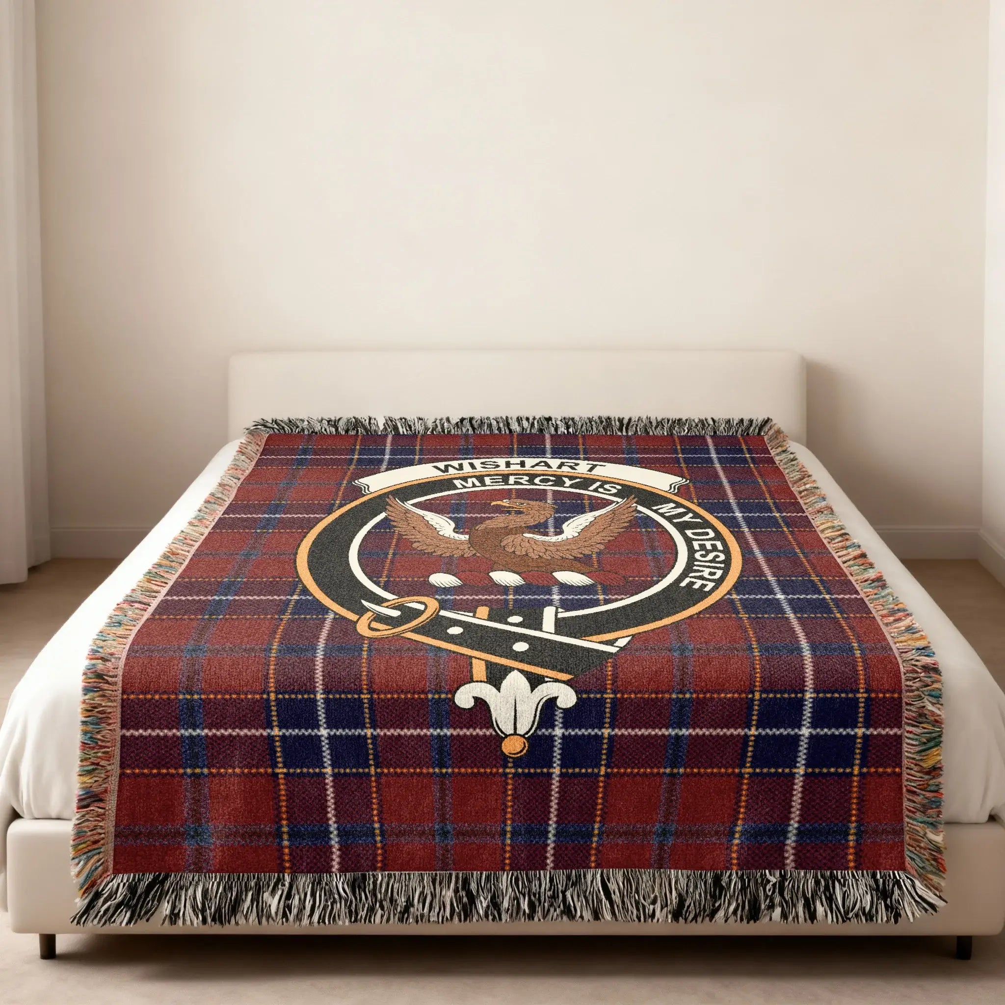 Wishart Mercy Is My Desire Eagle Bed Coverlet