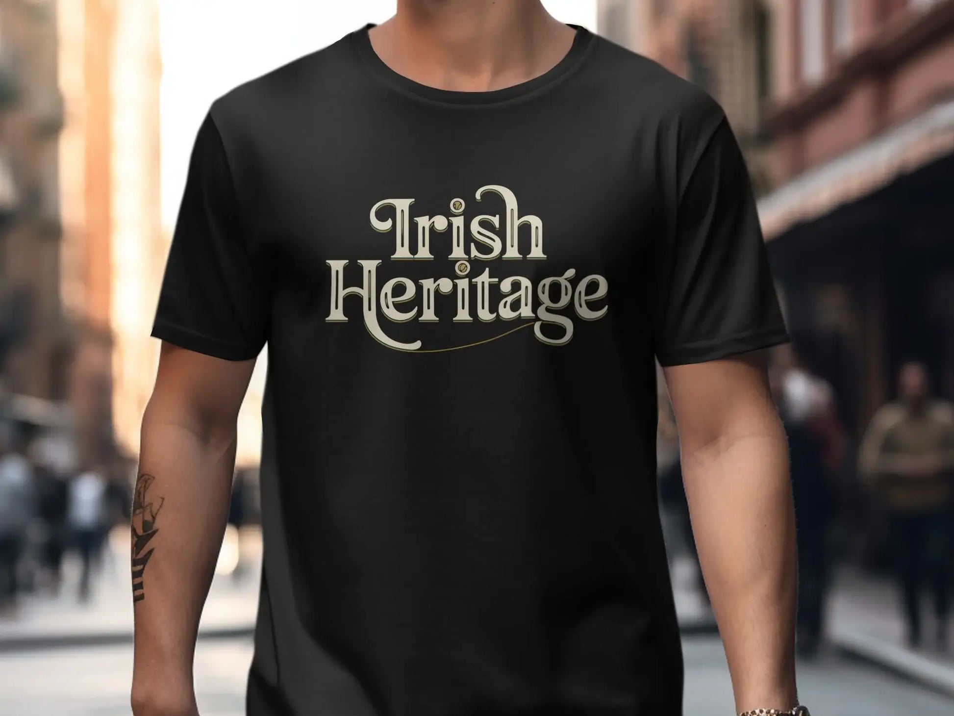 Irish Heritage Graphic Design T-Shirt Apparel