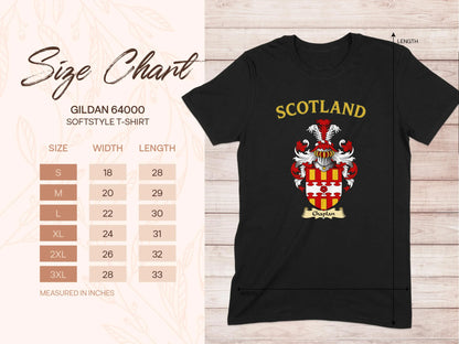 Scotland Crest Gildan Shirt Softstyle T-Shirt product