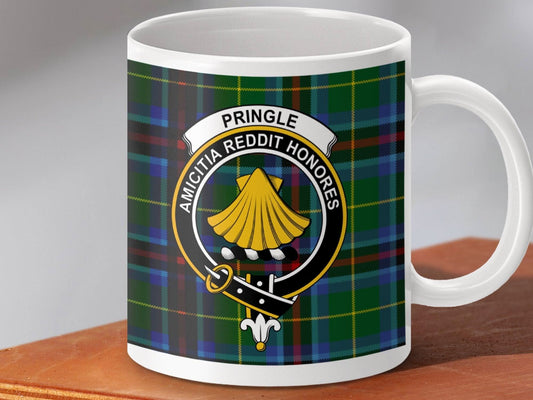 Scottish Clan Pringle Insignia Mug for Unique Product Type