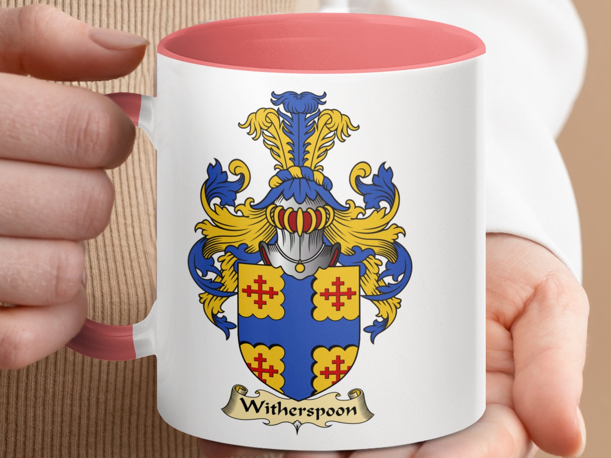 Clan Witherspoon Scottish Coat of Arms Mug - Living Stone Gifts