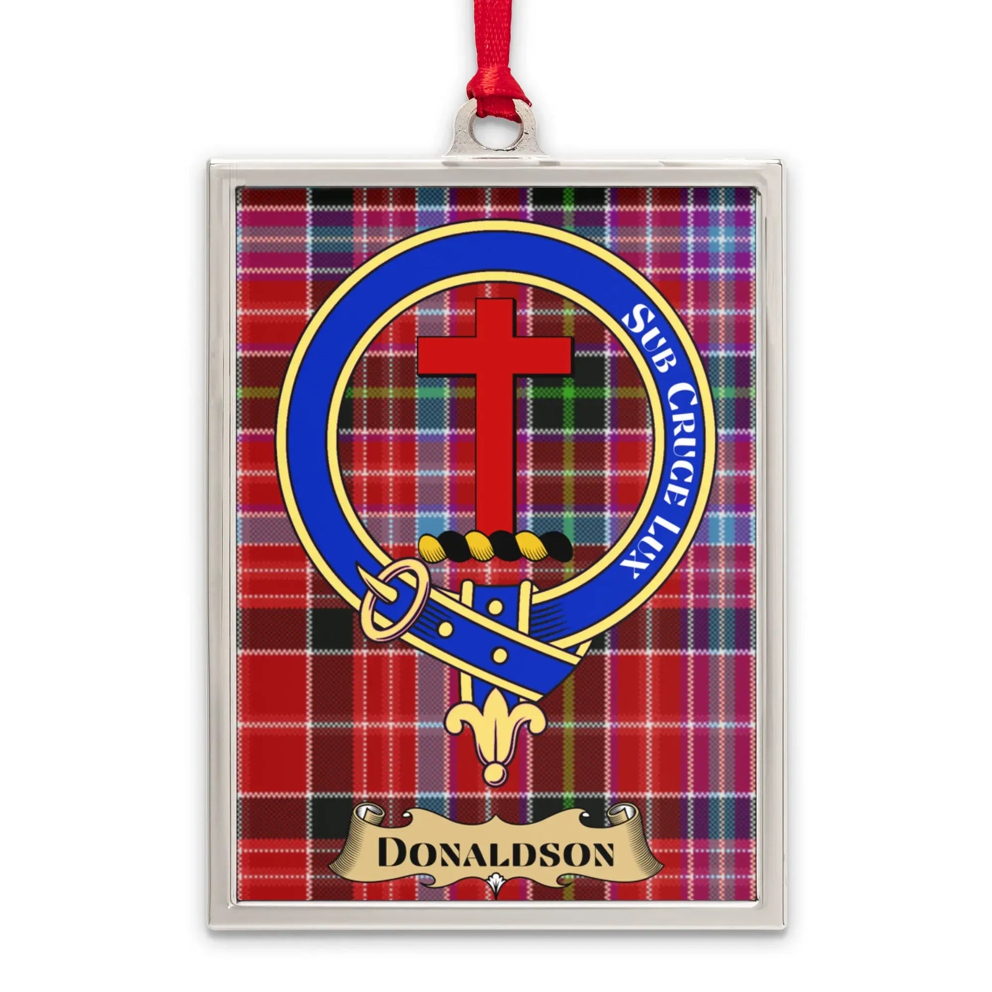 Donaldson Family Clan Badge Tartan Plaque product