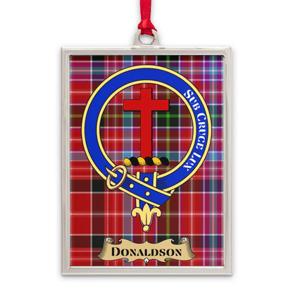 Donaldson Family Clan Badge Tartan Plaque product