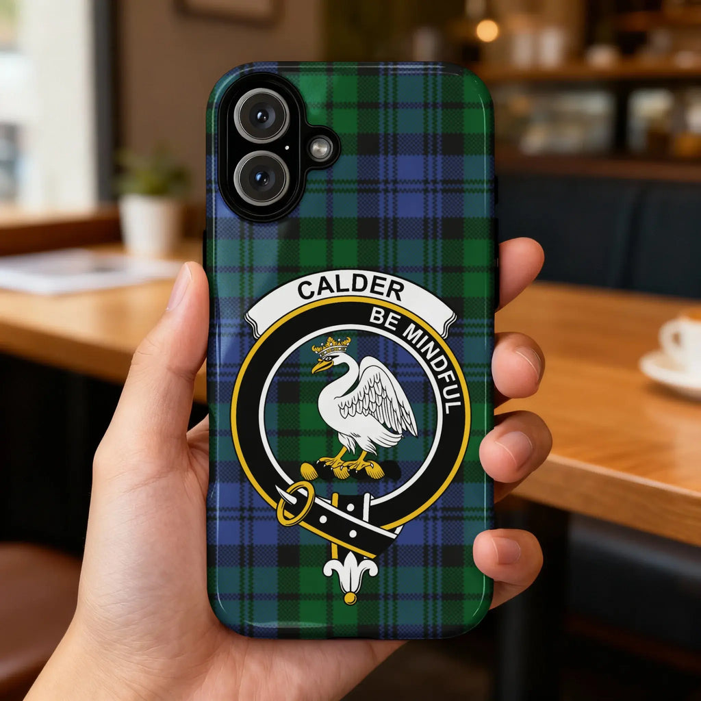 Calder Be Mindful Tartan Phone Case for iPhone Users
