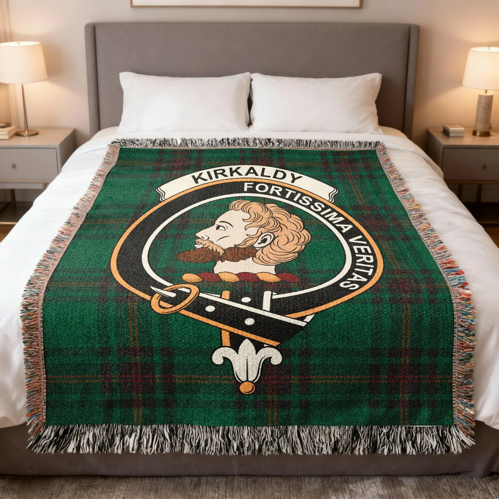 Kirkaldy Fortissima Veritas Badge Design Blanket