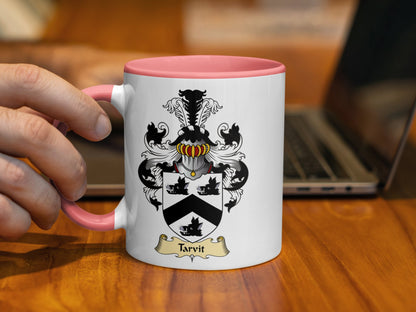 Clan Tarvit Scottish Coat of Arms Mug - Living Stone Gifts