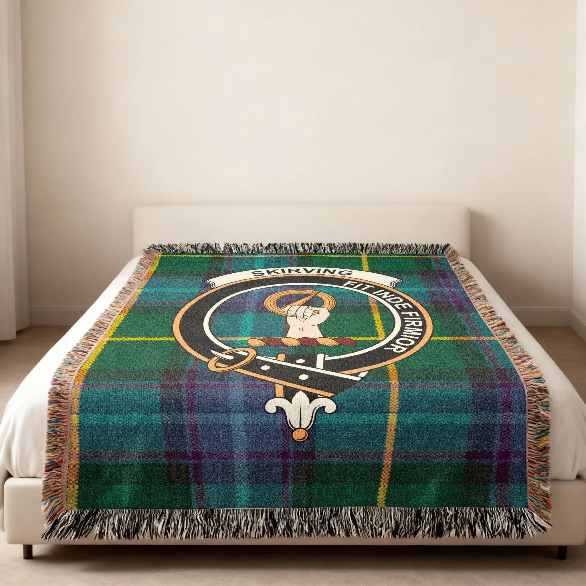 Skirving Etirnade Firimor Design Bedspread Blanket