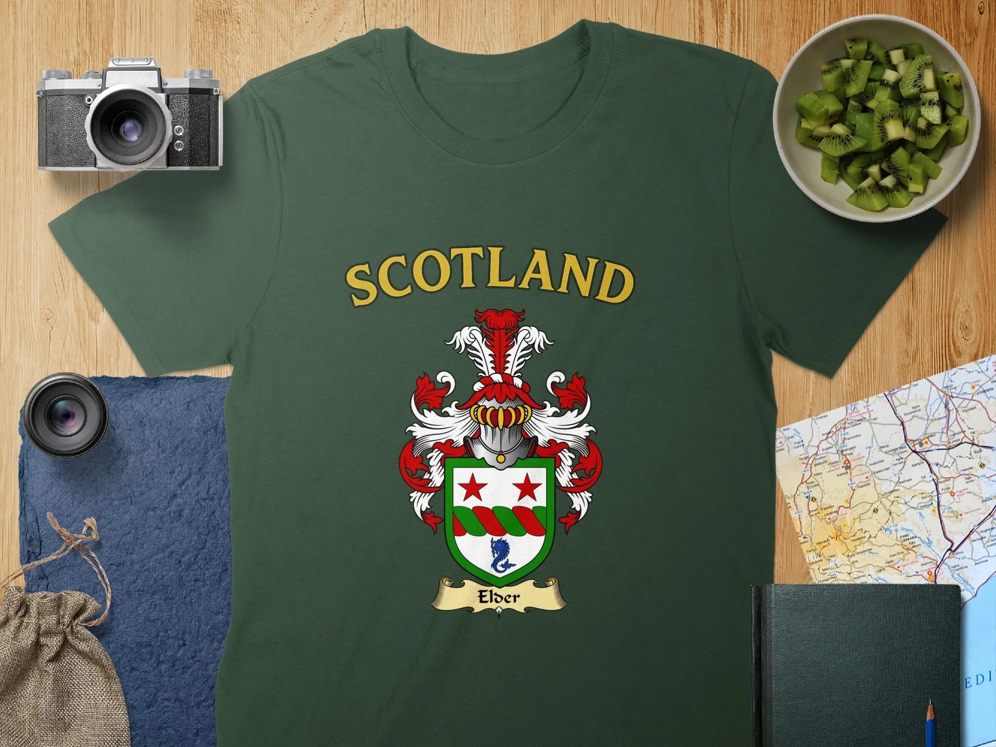 Scotland Coat of Arms Graphic Print T-shirt product type