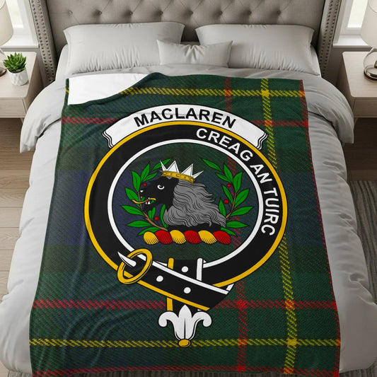 MacLaren Creag An Tuirc Tartan Blanket product