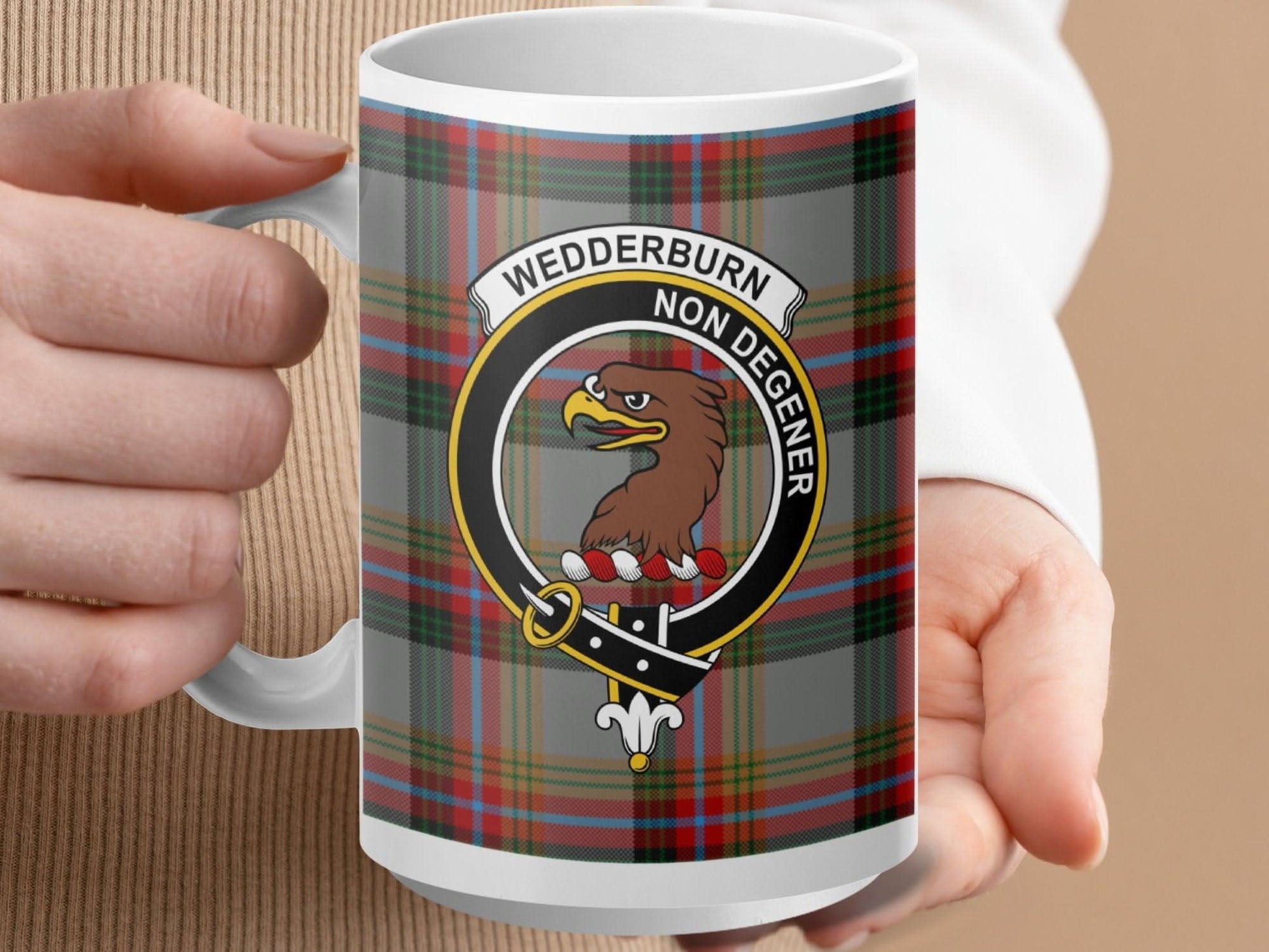 Wedderburn Non Degener Eagle Plaid Mug product