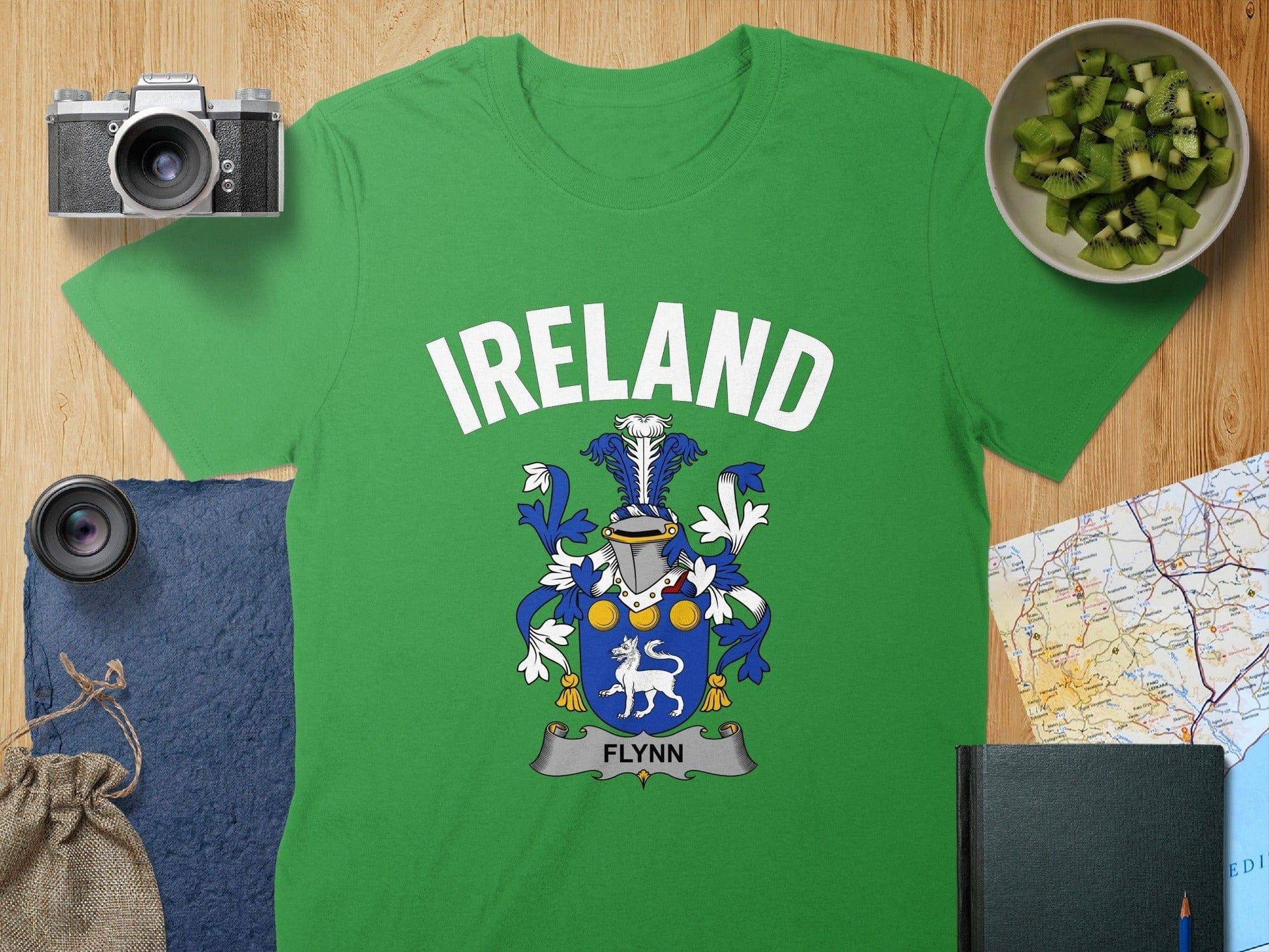 Ireland Flynn Crest Graphic Print T-Shirt product