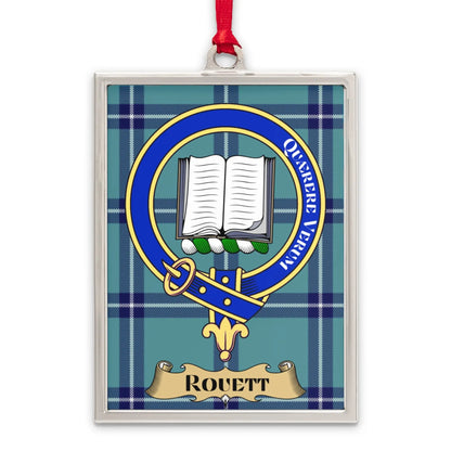 Rouett Family Crest Tartan Plaid Pattern product