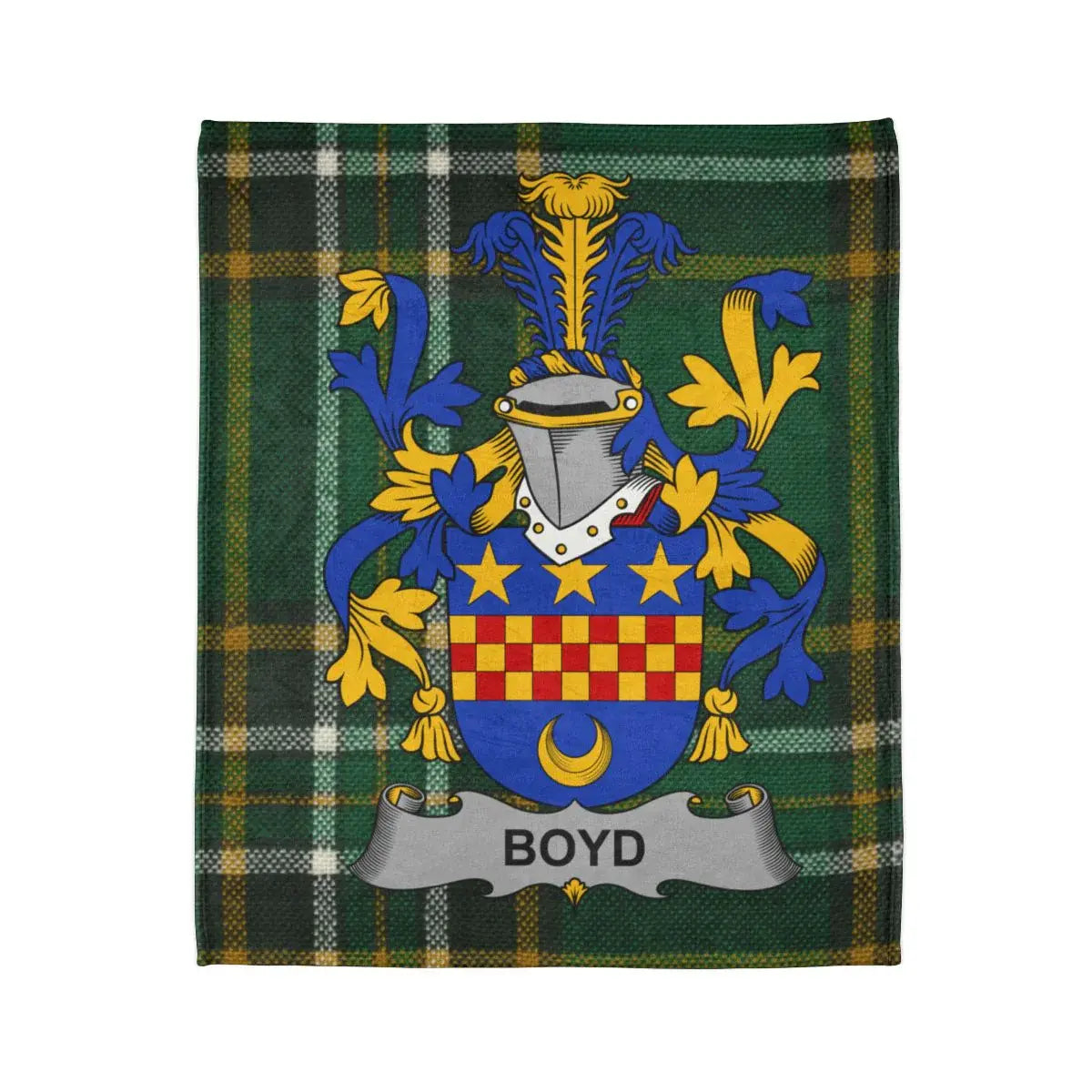 Boyd Family Crest Tartan Blanket Product Type