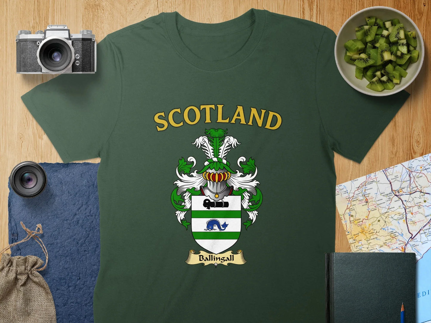 Scotland Ballinsgall Graphic Print TShirt product type