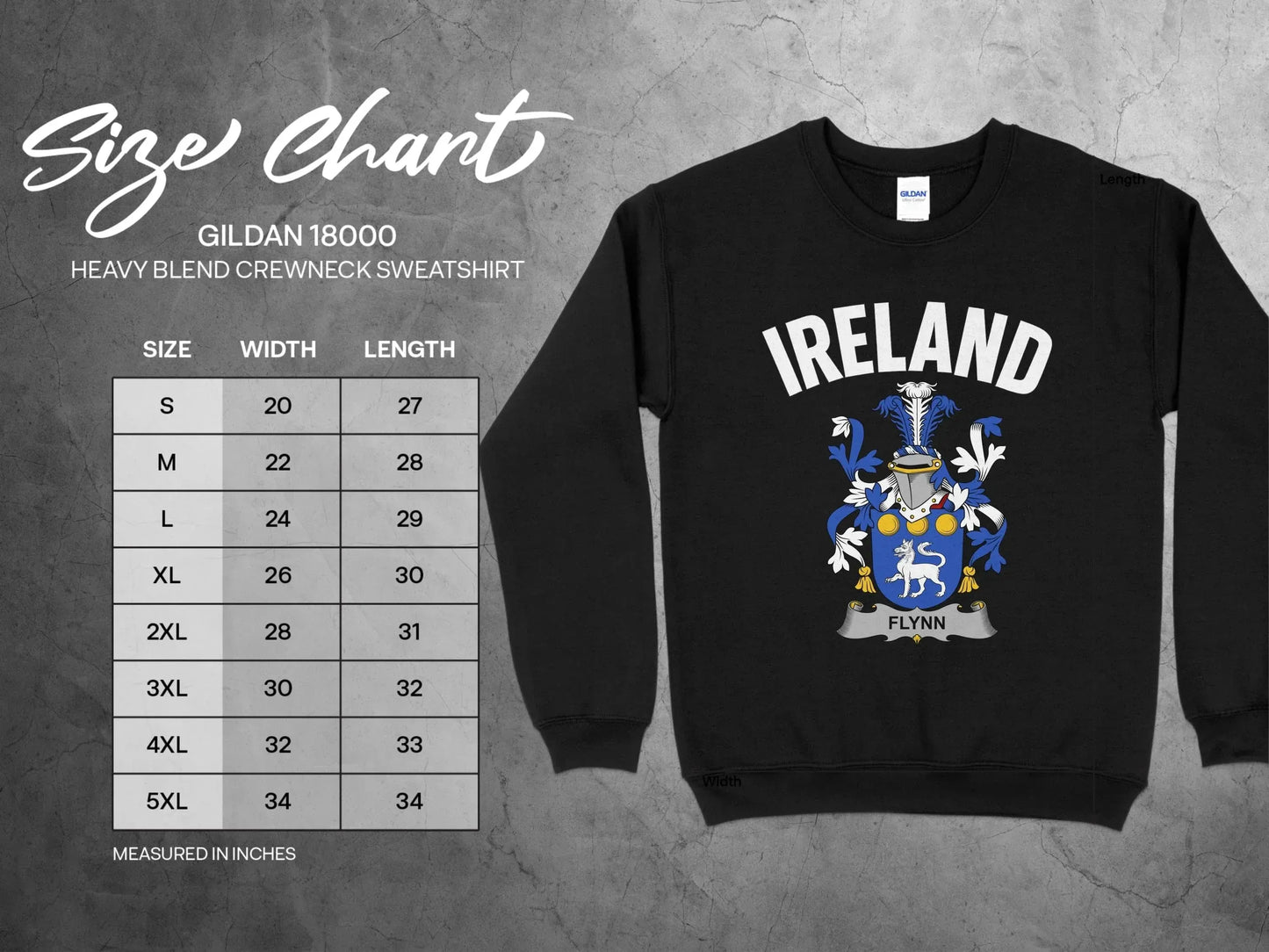 Ireland Flynn Family Crest Crewneck Sweatshirt product