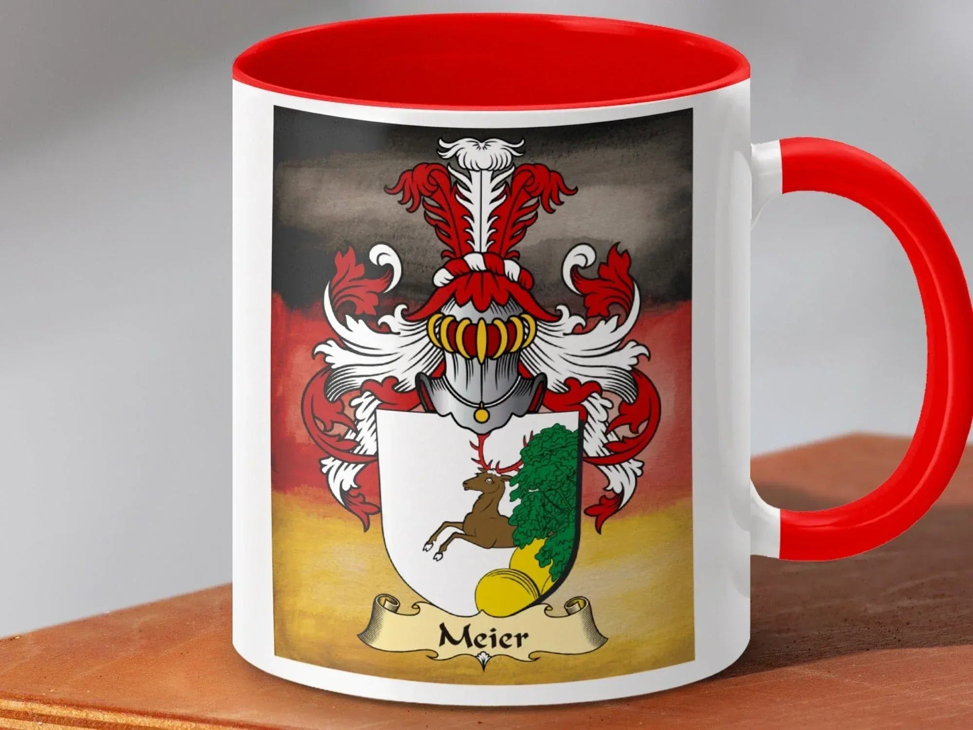 Meier Crest with German Colors Coffee Mug product