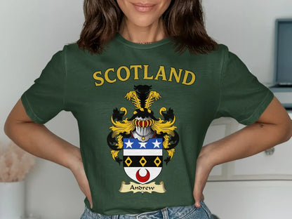 Scotland Andrew Crest Graphic T-Shirt Product