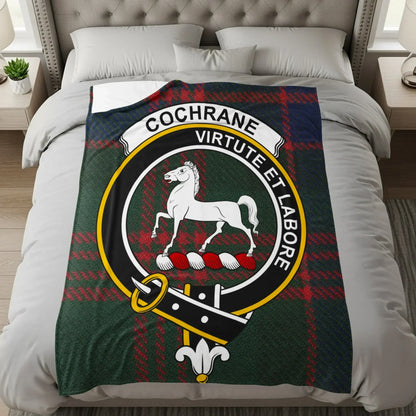 Cochrane Virtute Et Labore Emblem Comforter product