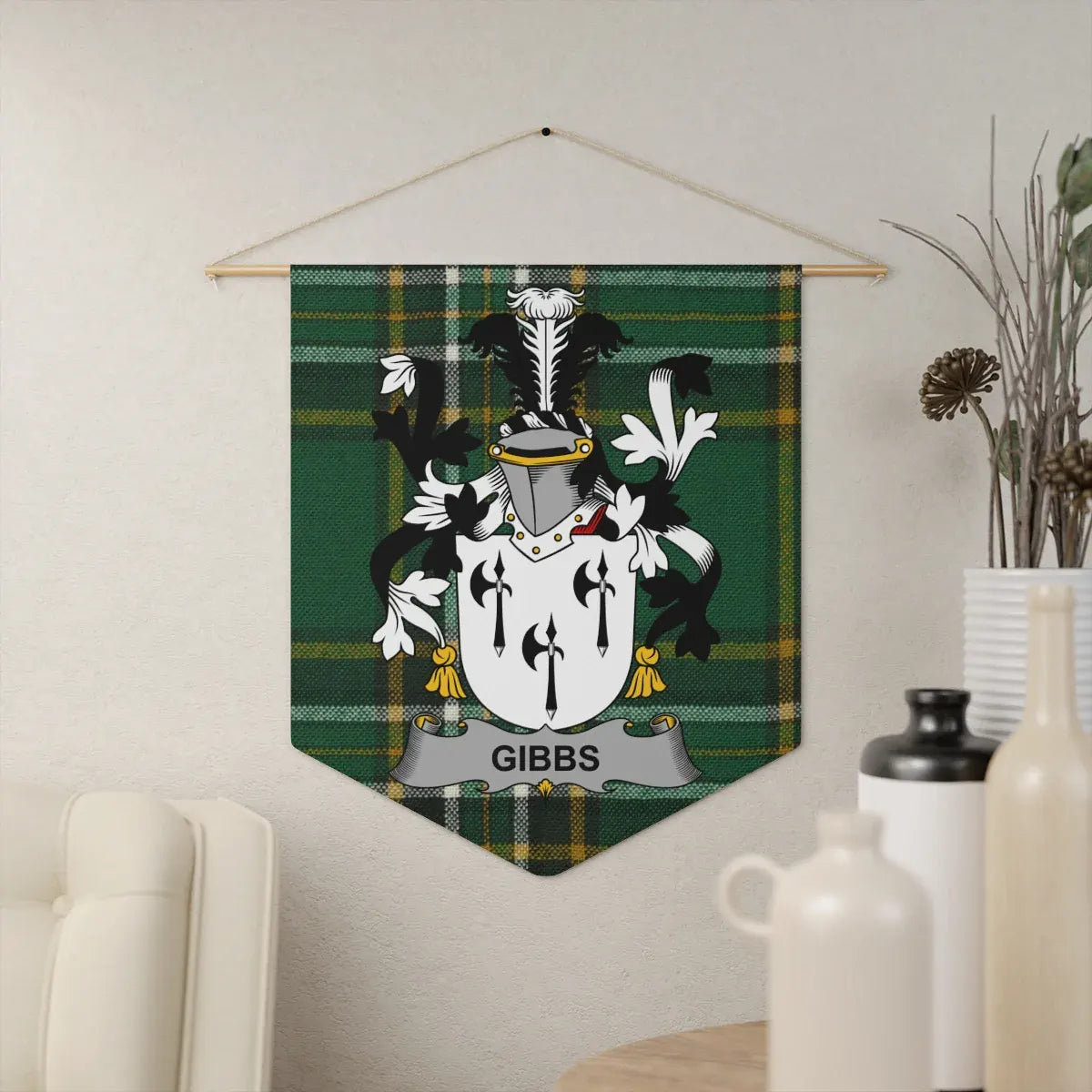 Gibbs Personalized Family Crest Wall Hanging product