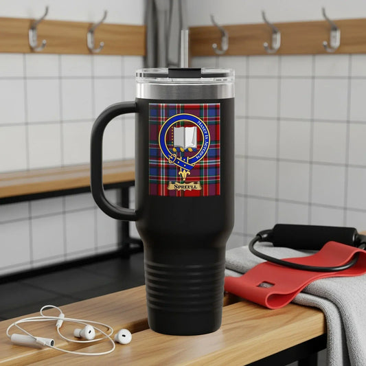 Stylish Checkered Design Beverage Thermos product