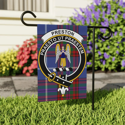 Preston Praesto Ut Praestem Plaid Garden Flag product