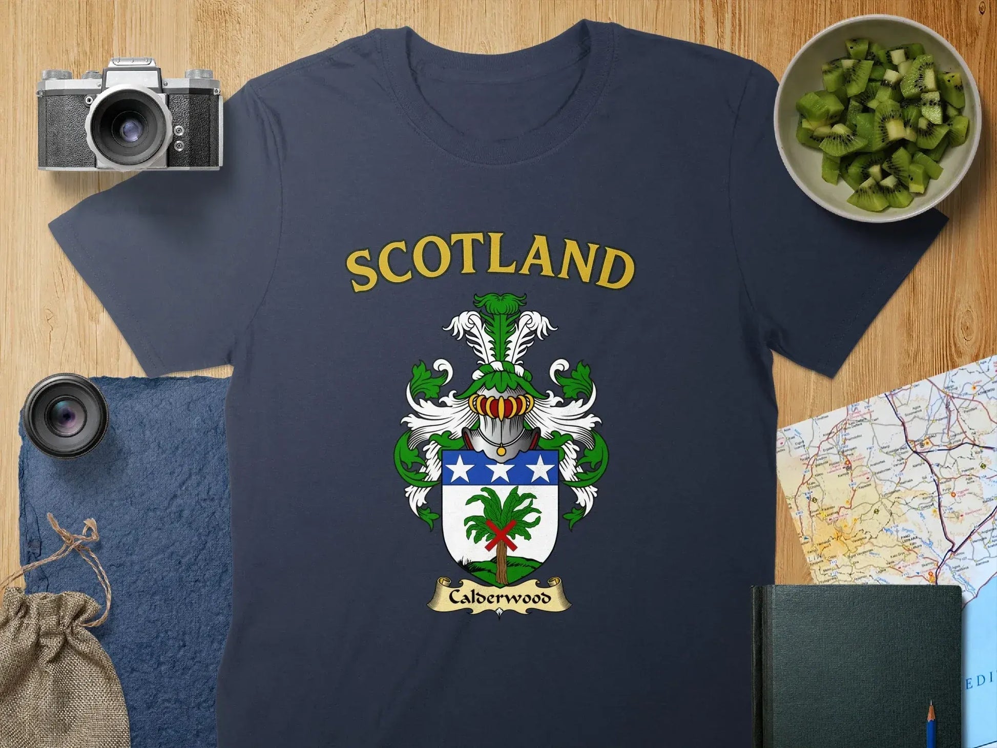 Scotland Cadderwood Crest Graphic T-Shirt product
