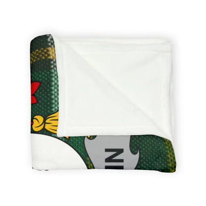 Vibrant Snowman Design Warm Cozy Blanket product