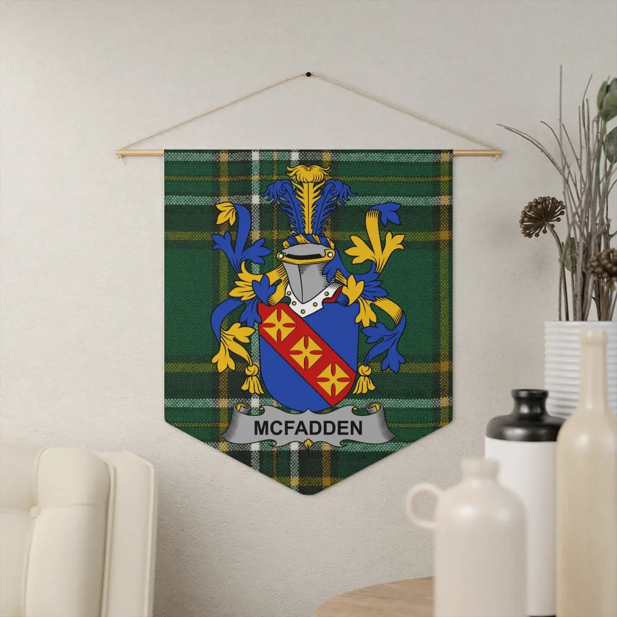 Family Crest Personal Wall Hanging with McFadden product type