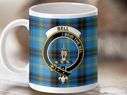 Bell I Beir The Bel White Tartan Coffee Mug product