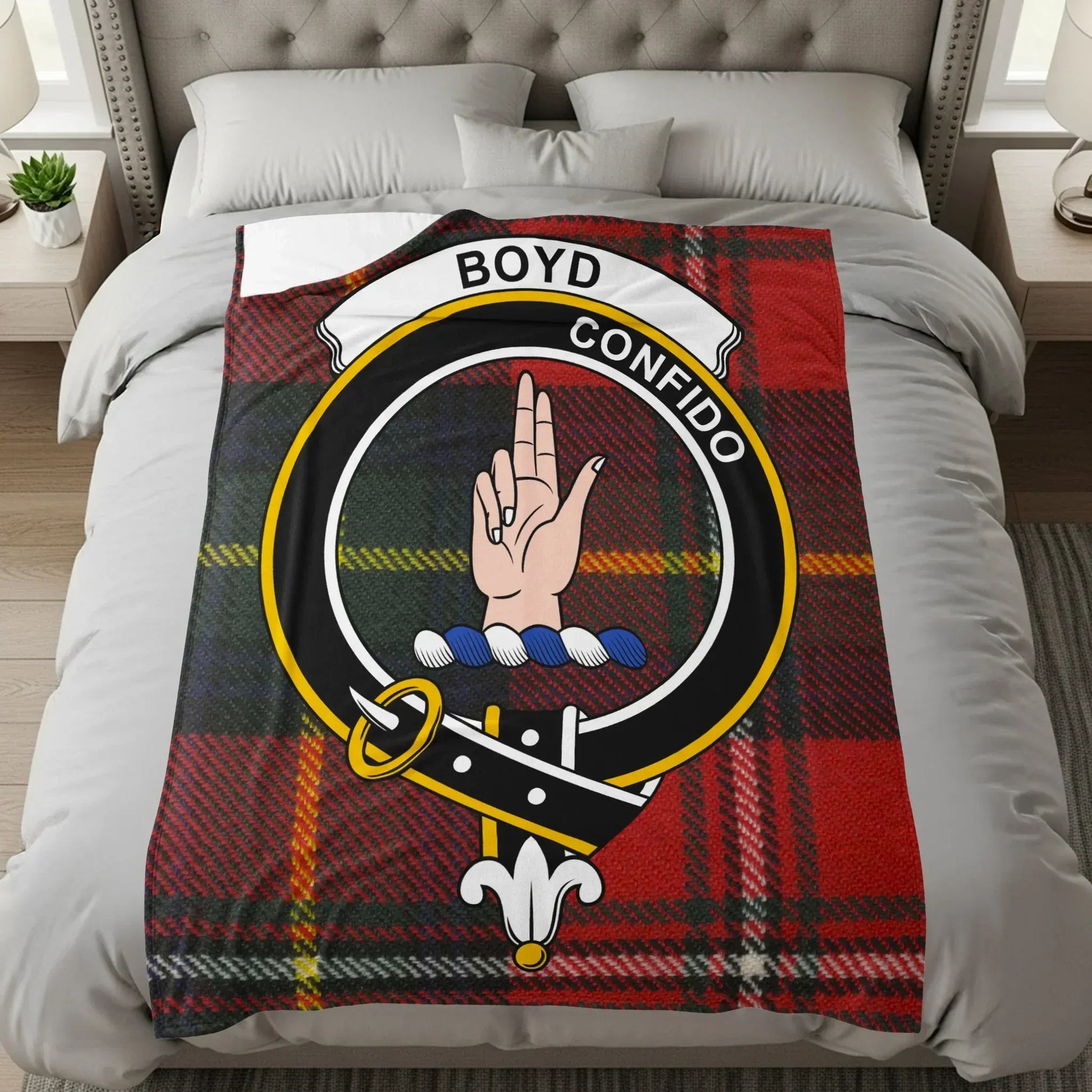 Boyd Confido Crest Blanket for Cozy Home Bedding product type