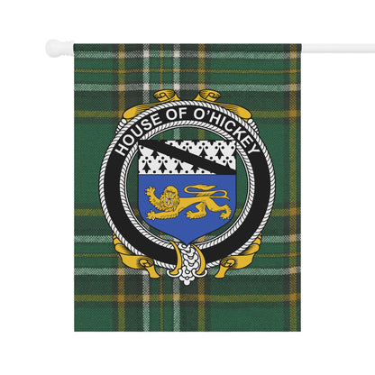 House of O'Hickey Plaid Pattern Flag