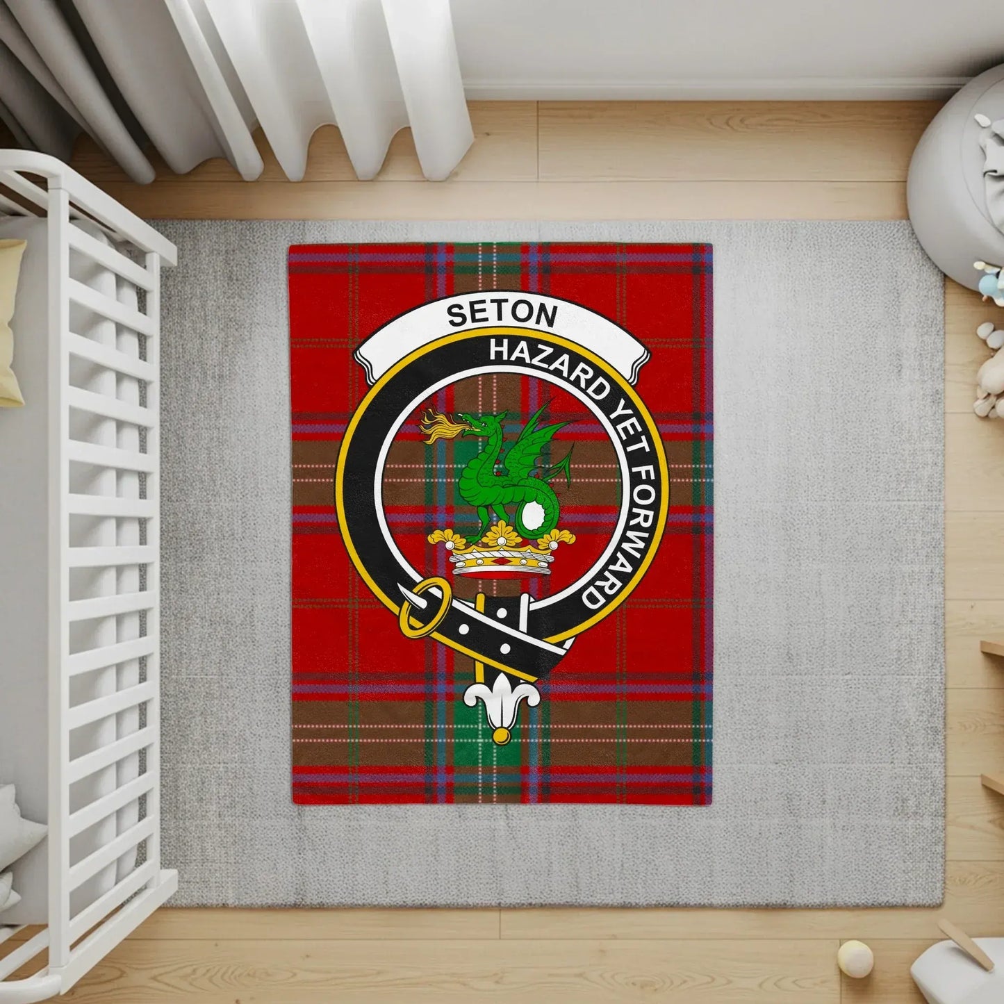Seton Hazard Yet Forward Plaid Design product type