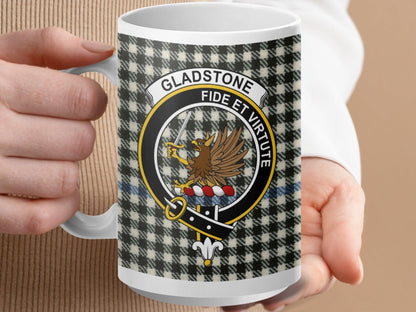 Gladstone Clan Crest Emblem Mug Unique Drinkware product type