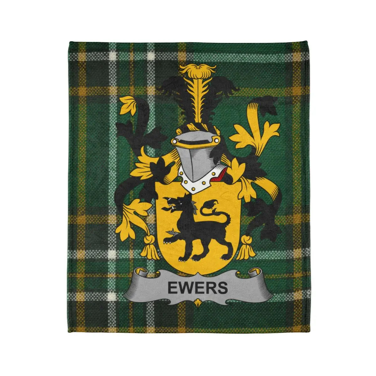 Ewers Family Crest Tartan Personalized Apparel product