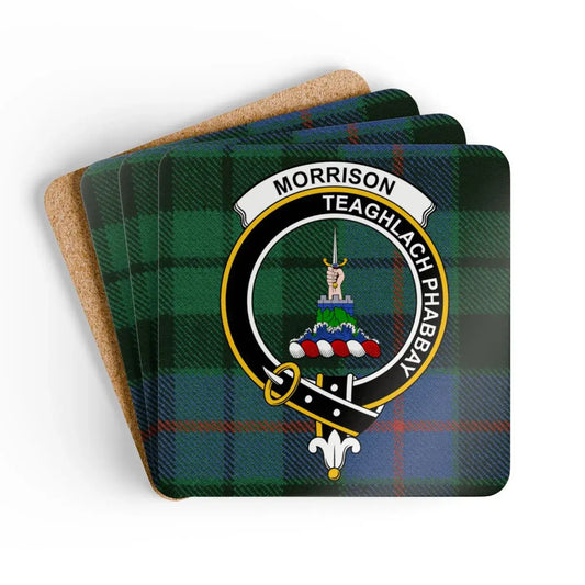 Morrison Teaghlach Phabbay Clan Crest Coaster product type