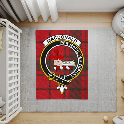 Macdonald Per Mare Per Terras Plaid Design Rug product
