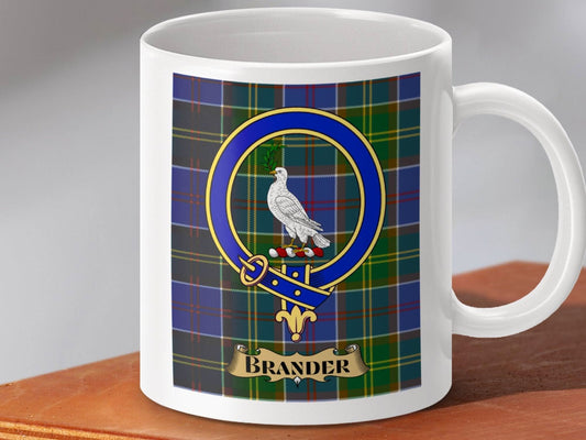 Brander Plaid Design Coffee Mug product