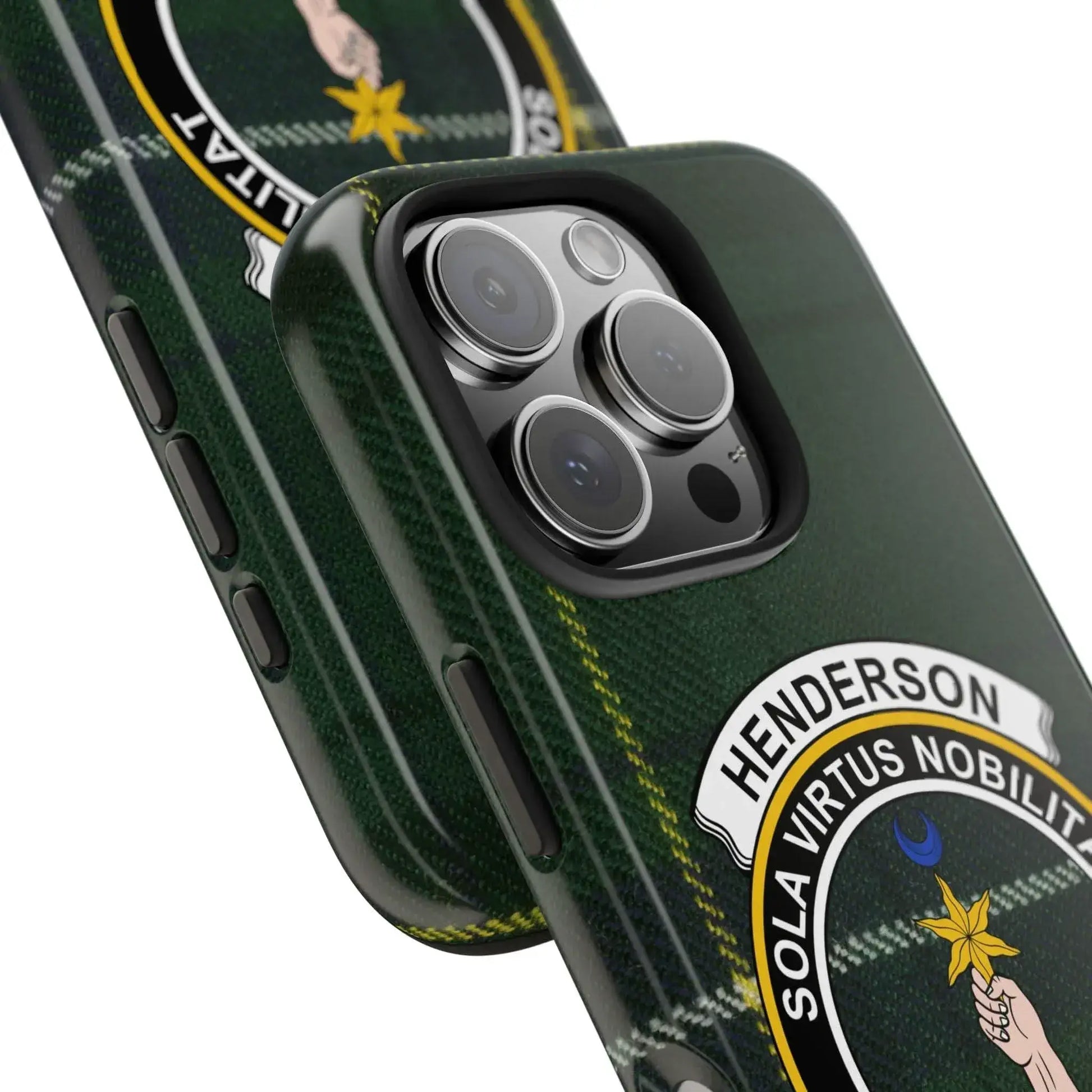 Henderson Clan Scottish Tartan Cell Phone Case - Celtic Ancestry Gifts