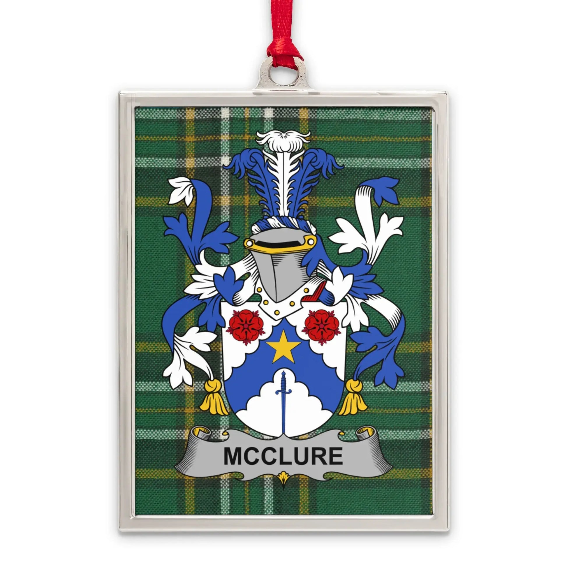 McClure Family Crest Custom Background product