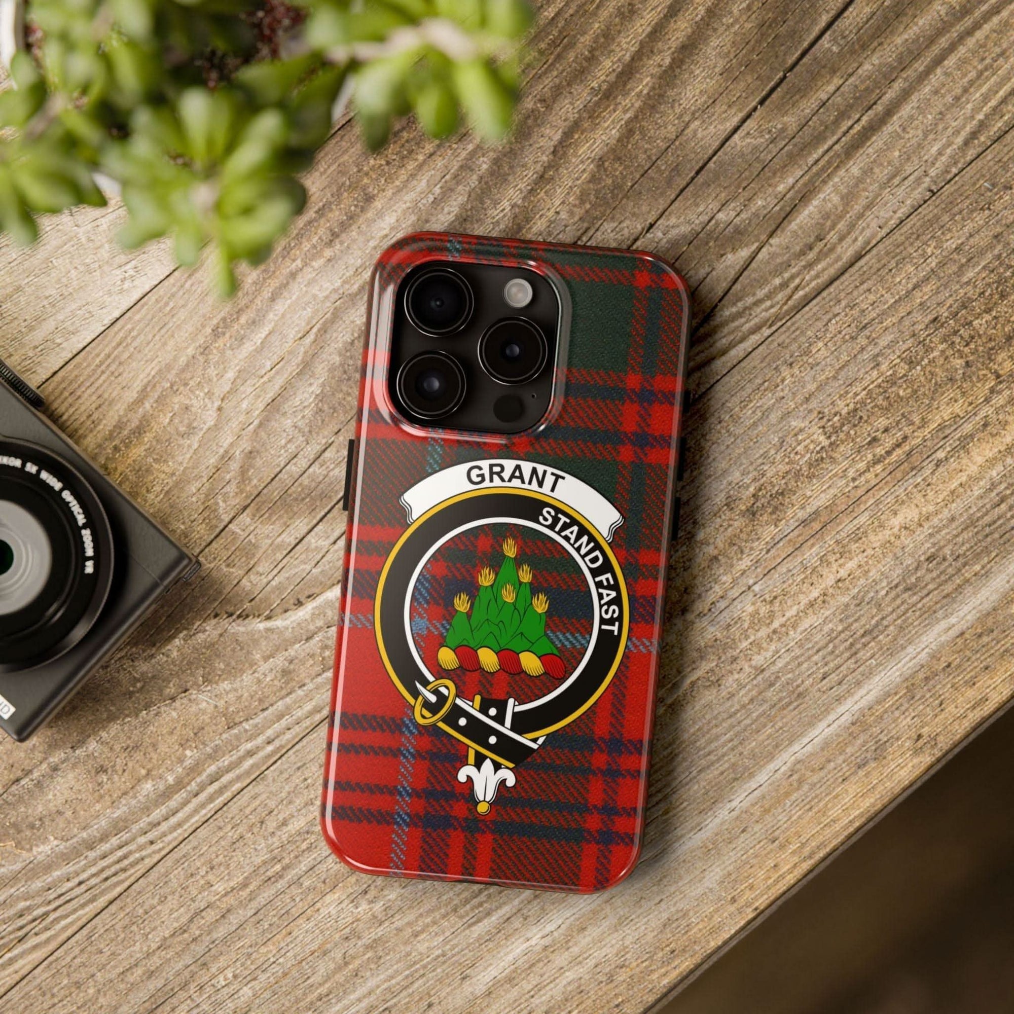 Grant Clan Scottish Tartan Cell Phone Case - Celtic Ancestry Gifts