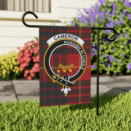 Cameron Clan Scottish Clan Scottish Tartan Crest Garden Flag