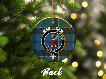 Scottish Tartan Christmas Tree Hanging Ornament product