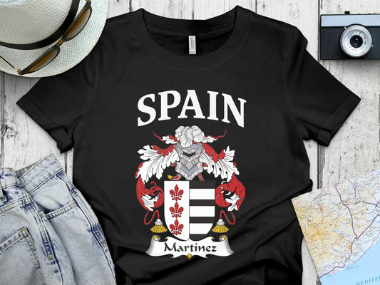 Stylish Historic Spain Crest Martinez Shirt product