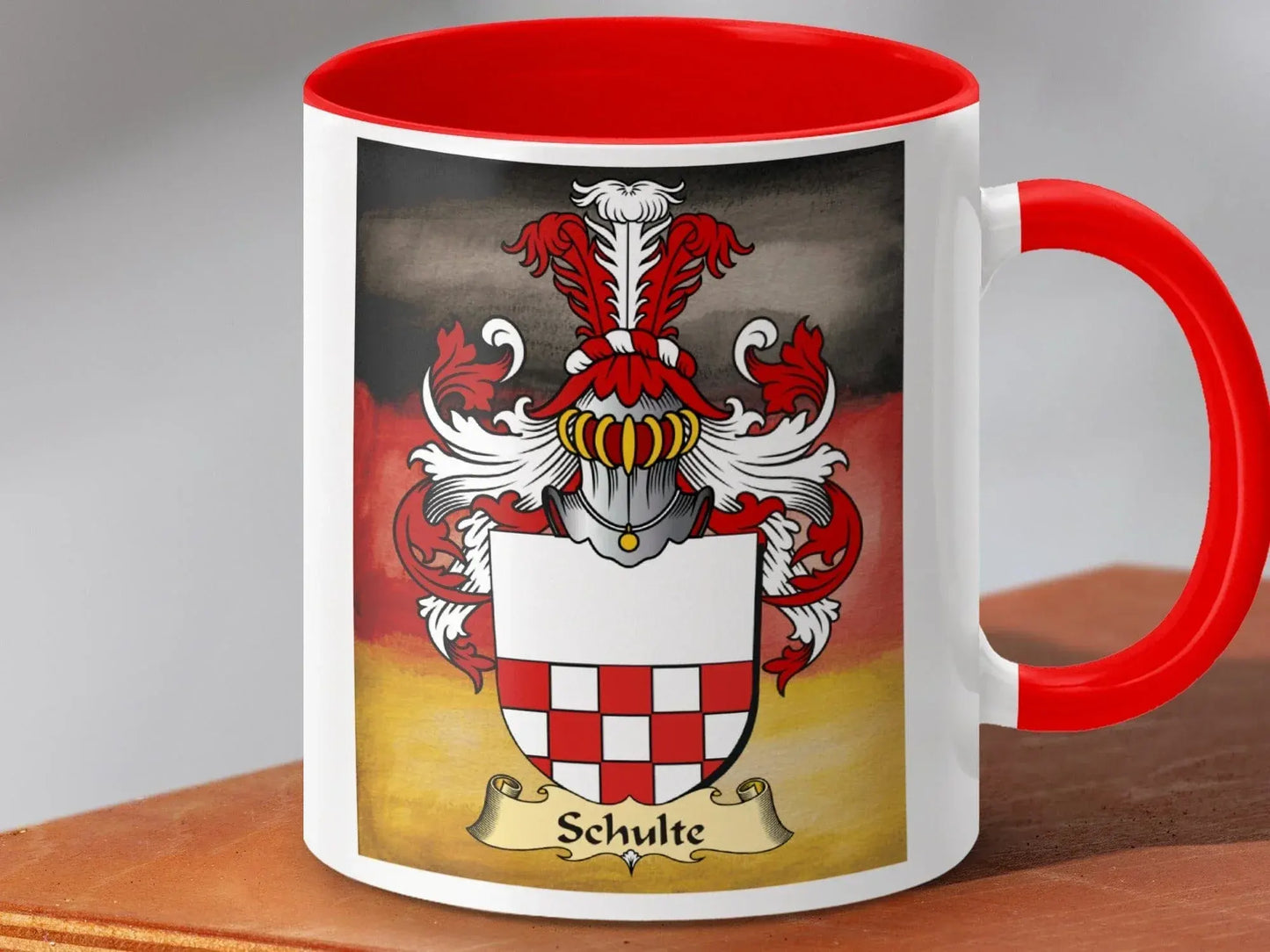 German Heritage Custom Family Crest Mug product