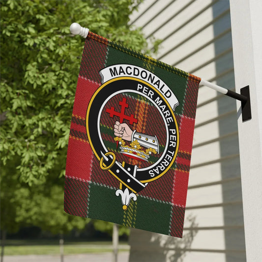 MacDonald Tartan Crest Decorative Outdoor Flag product