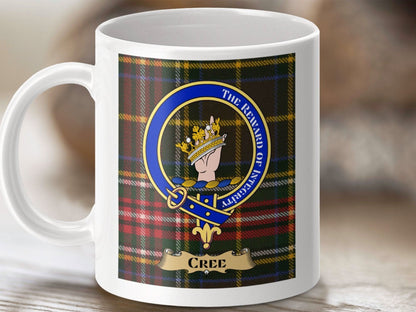 Cree Tartan Plaid Design Ceramic Coffee Mug product