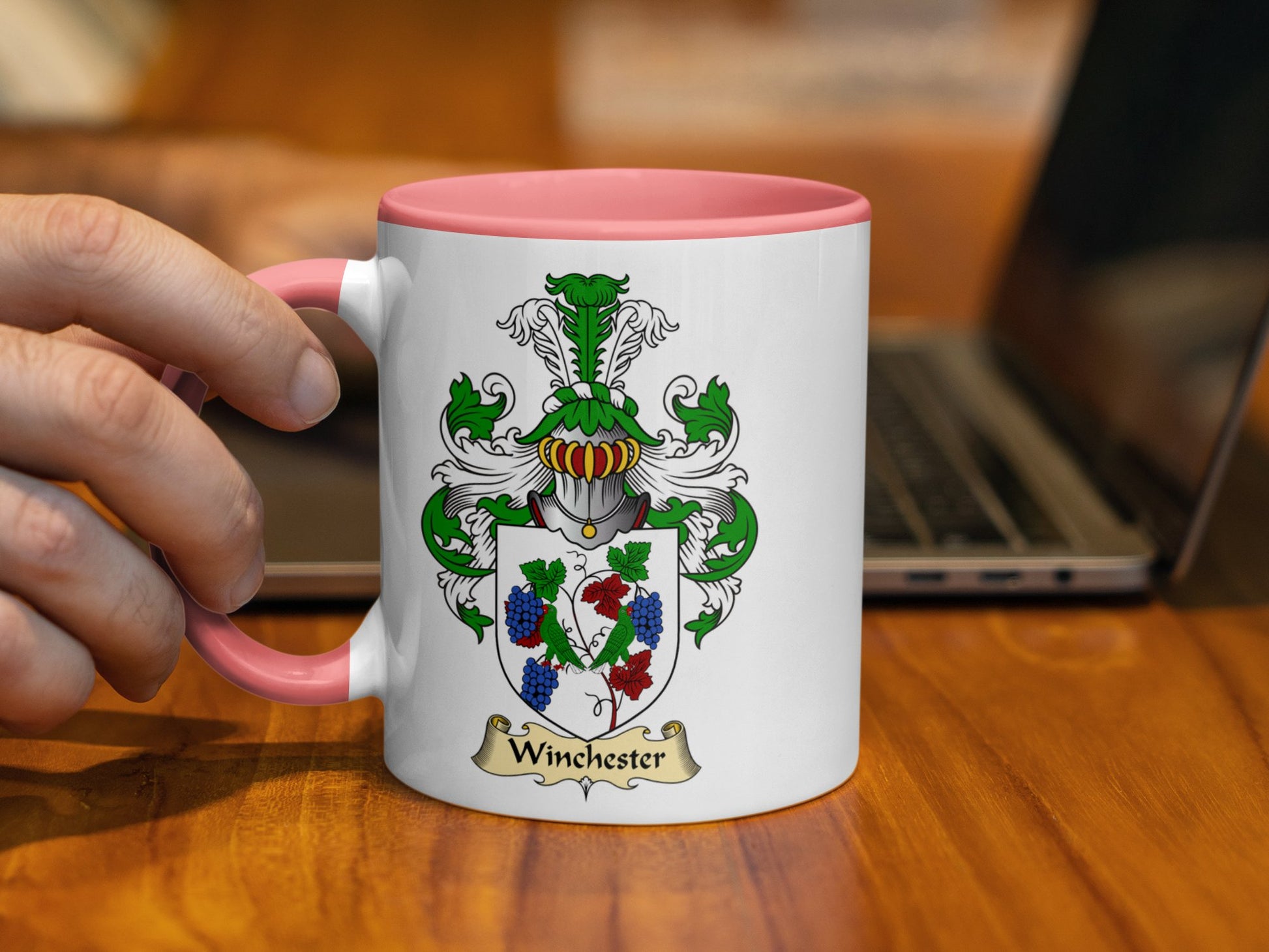 Clan Winchester Scottish Coat of Arms Mug - Living Stone Gifts